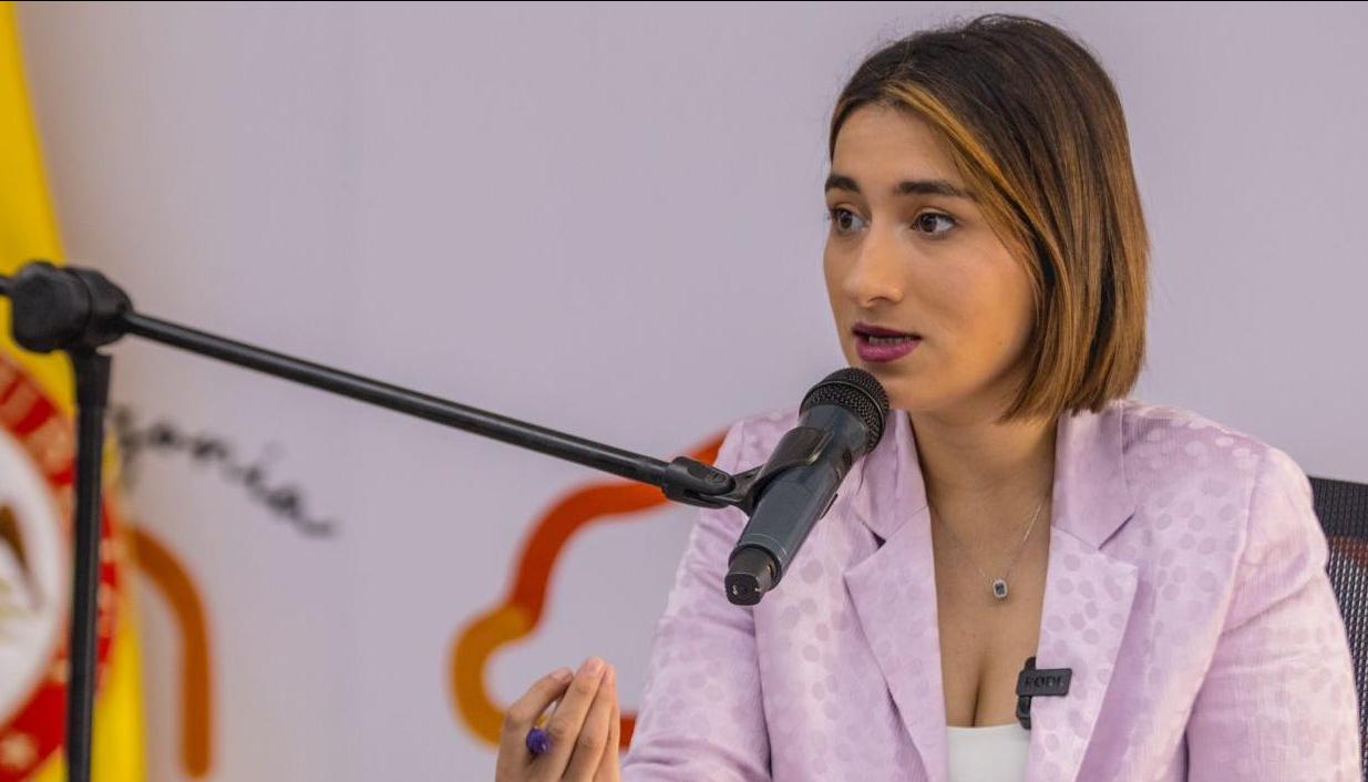Laura Sarabia, Canciller de Colombia. 