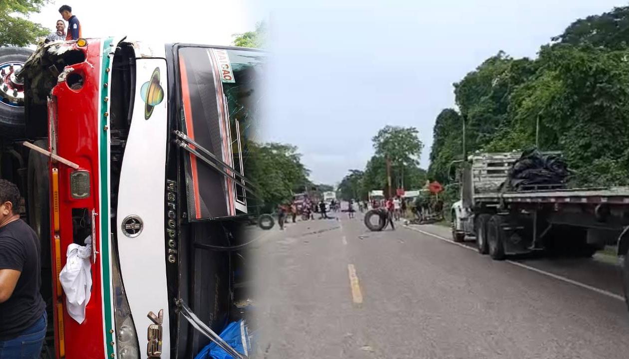 Accidente en La Cordialidad.