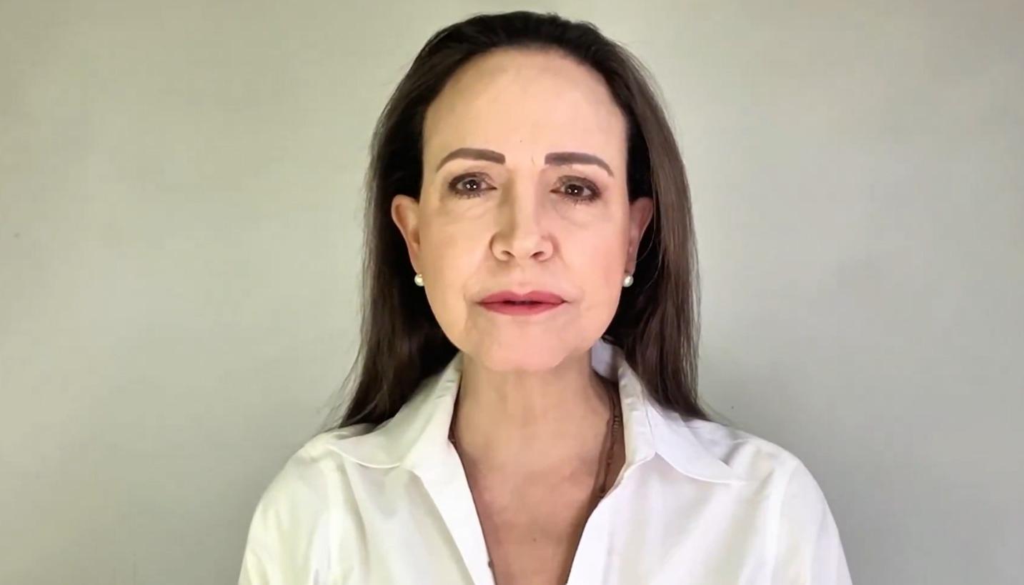 La líder opositora venezolana, María Corina Machado.