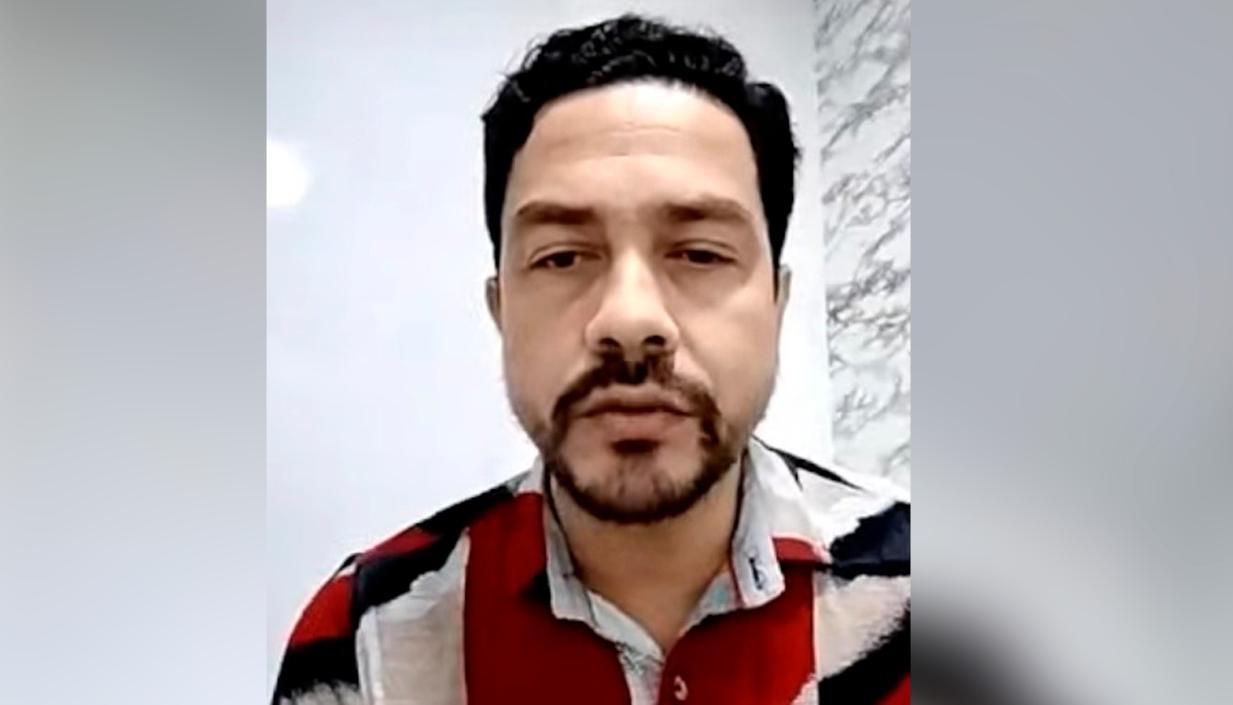 Marlon Mora, uno de los imputados en la audiencia de este lunes. 