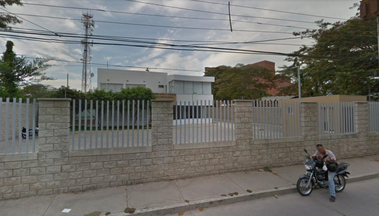 Instalaciones de Medicina Legal, en Santa Marta. 