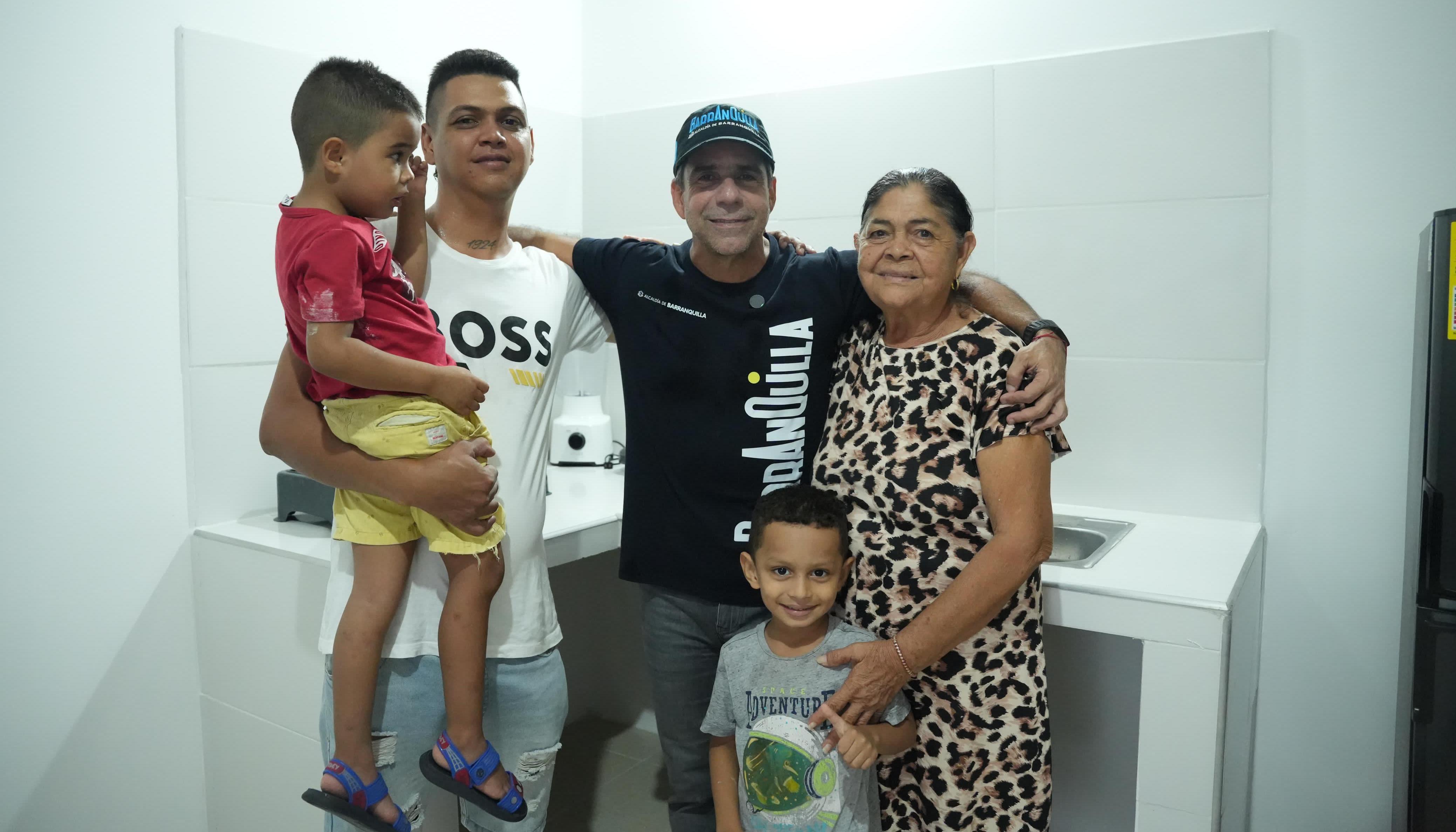 Este mejoramiento permite que las familias tengan espacios óptimos para sus actividades diarias.