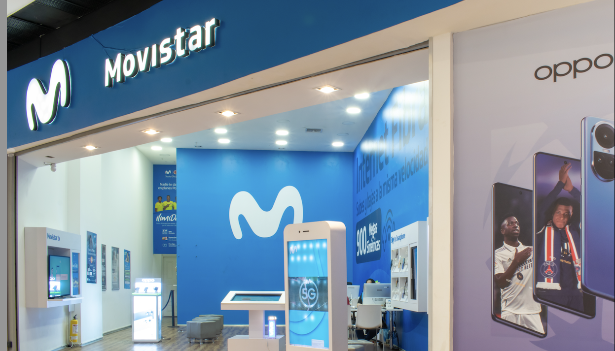 Oficina de Movistar.