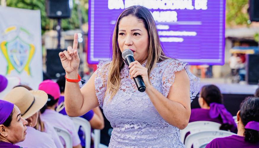 Norma Vera Salazar, defensora de derechos humanos. 