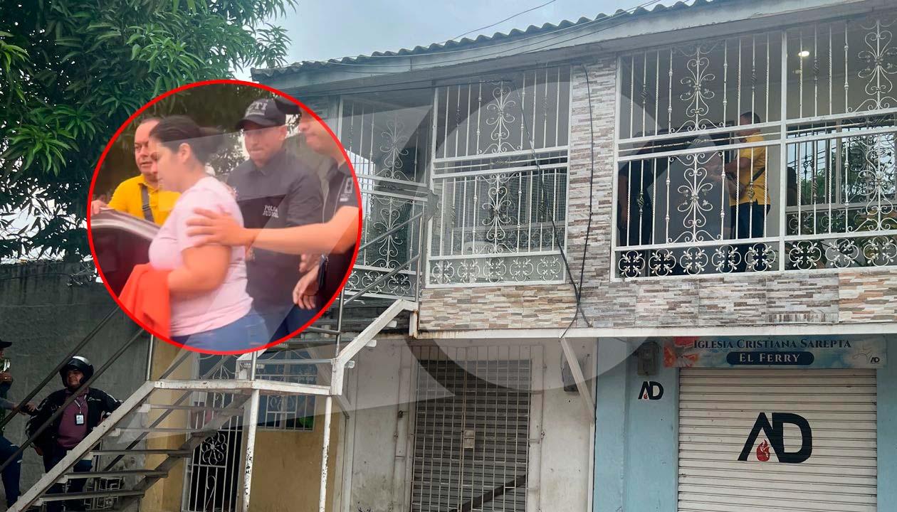 Lugar de la captura de Dayana Jassir. 