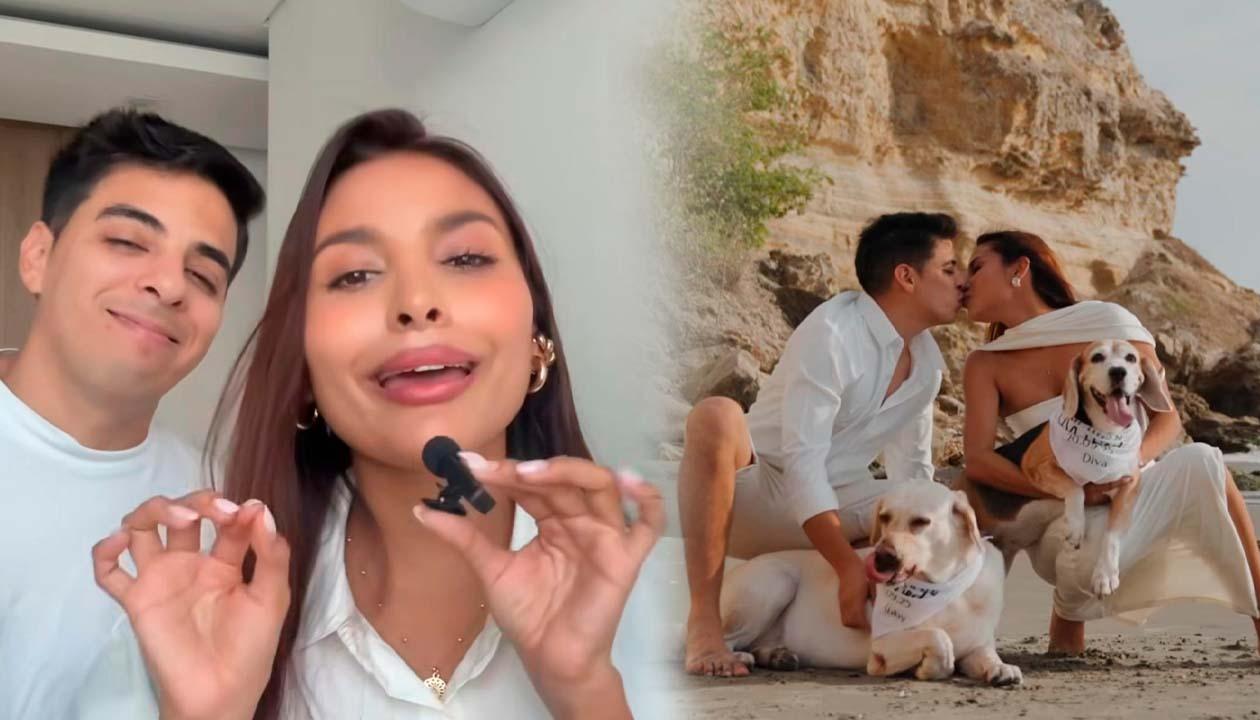 Pareja de influencers.