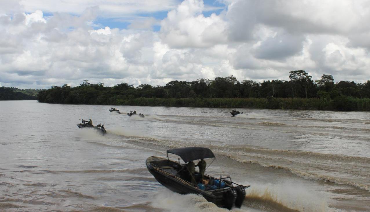 Patrullajes de la Armada en el Chocó