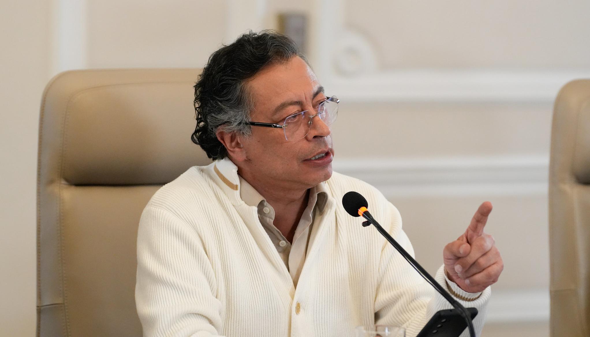 El Presidente de la República, Gustavo Petro.