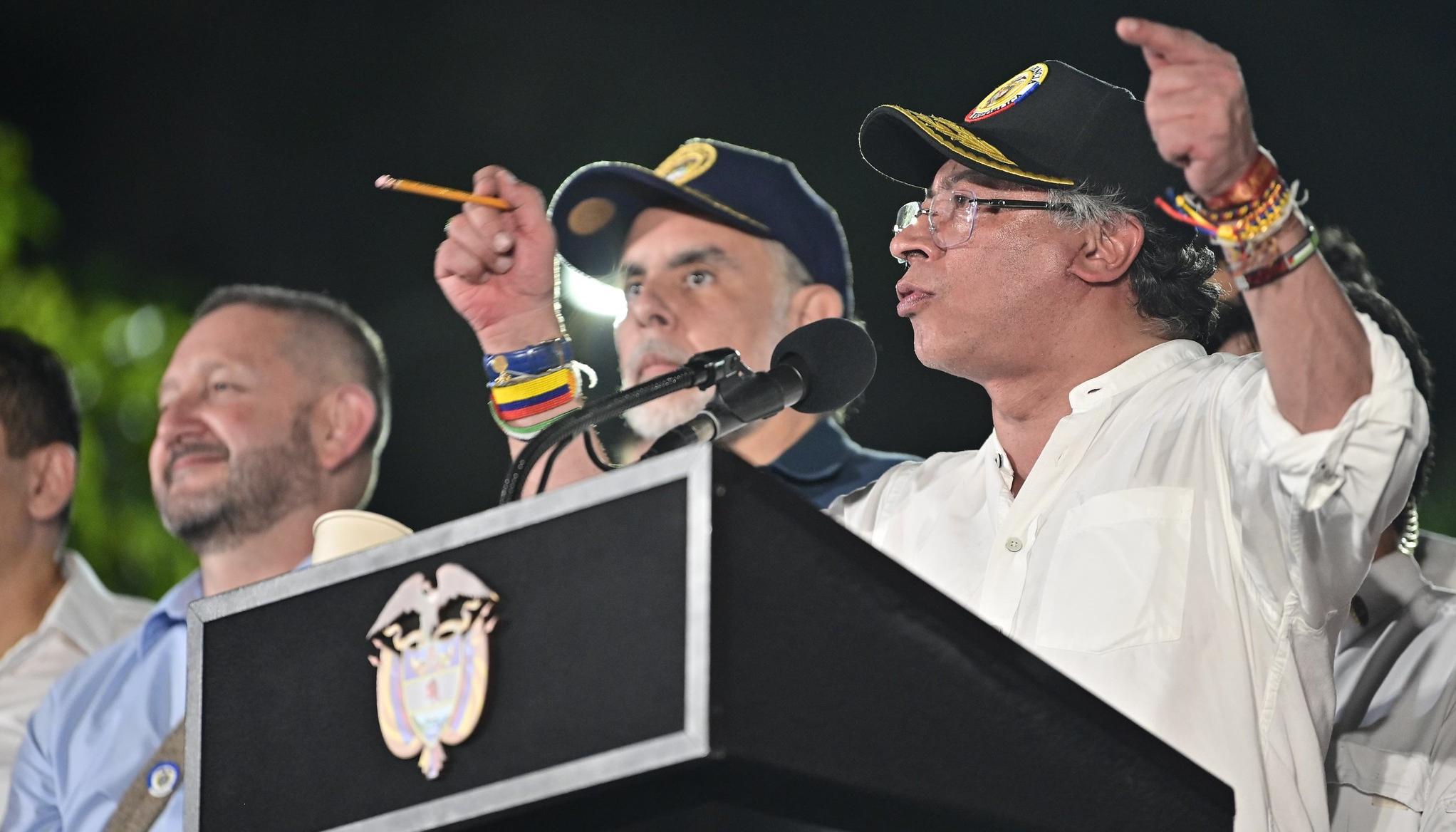 El Presidente Gustavo Petro.