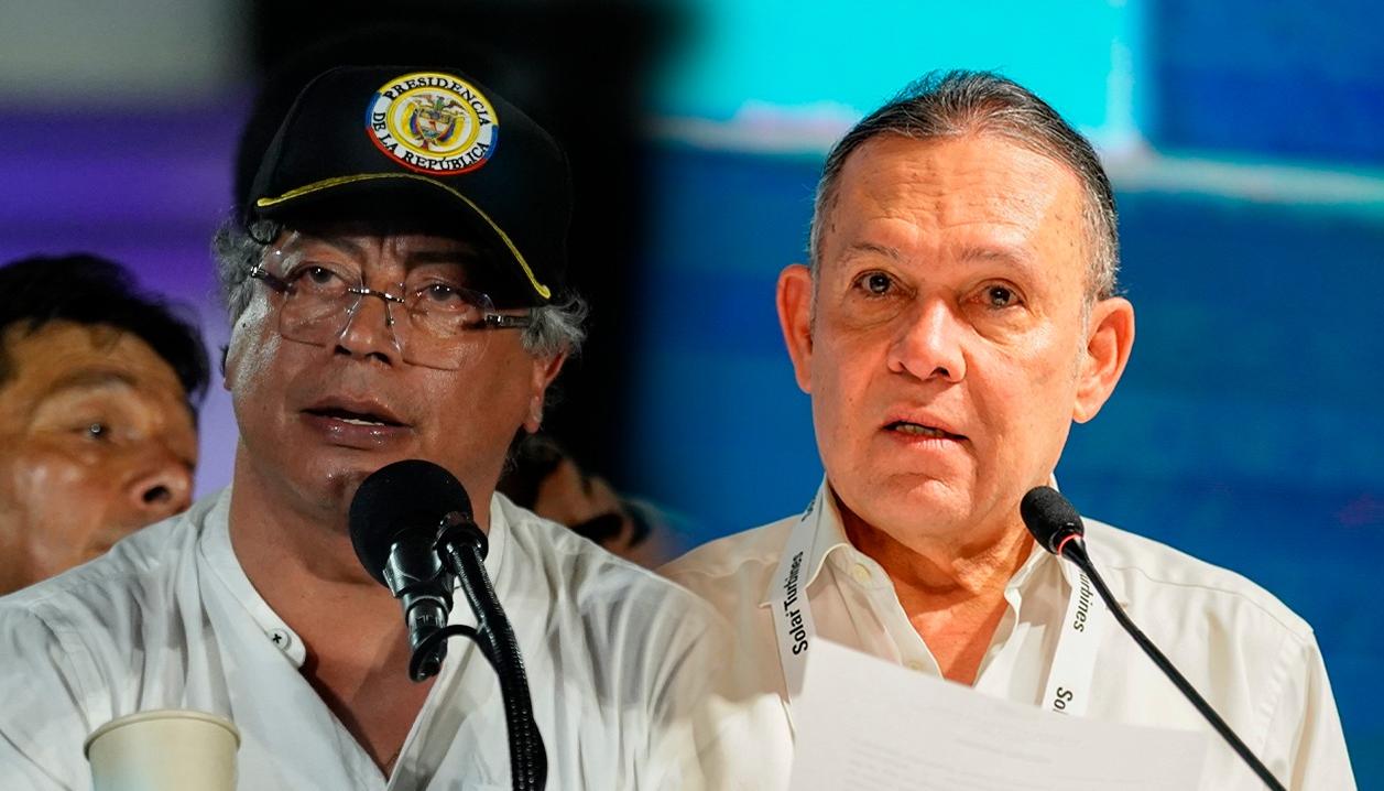 Gustavo Petro y Efraín Cepeda.