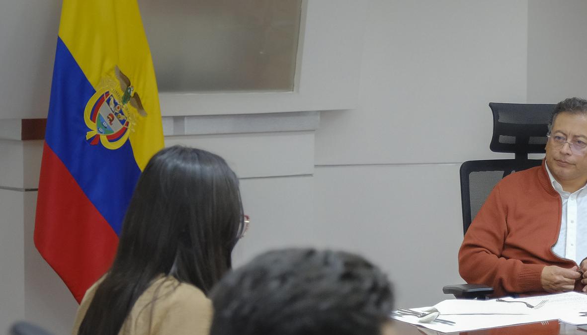 El Presidente Gustavo Petro.