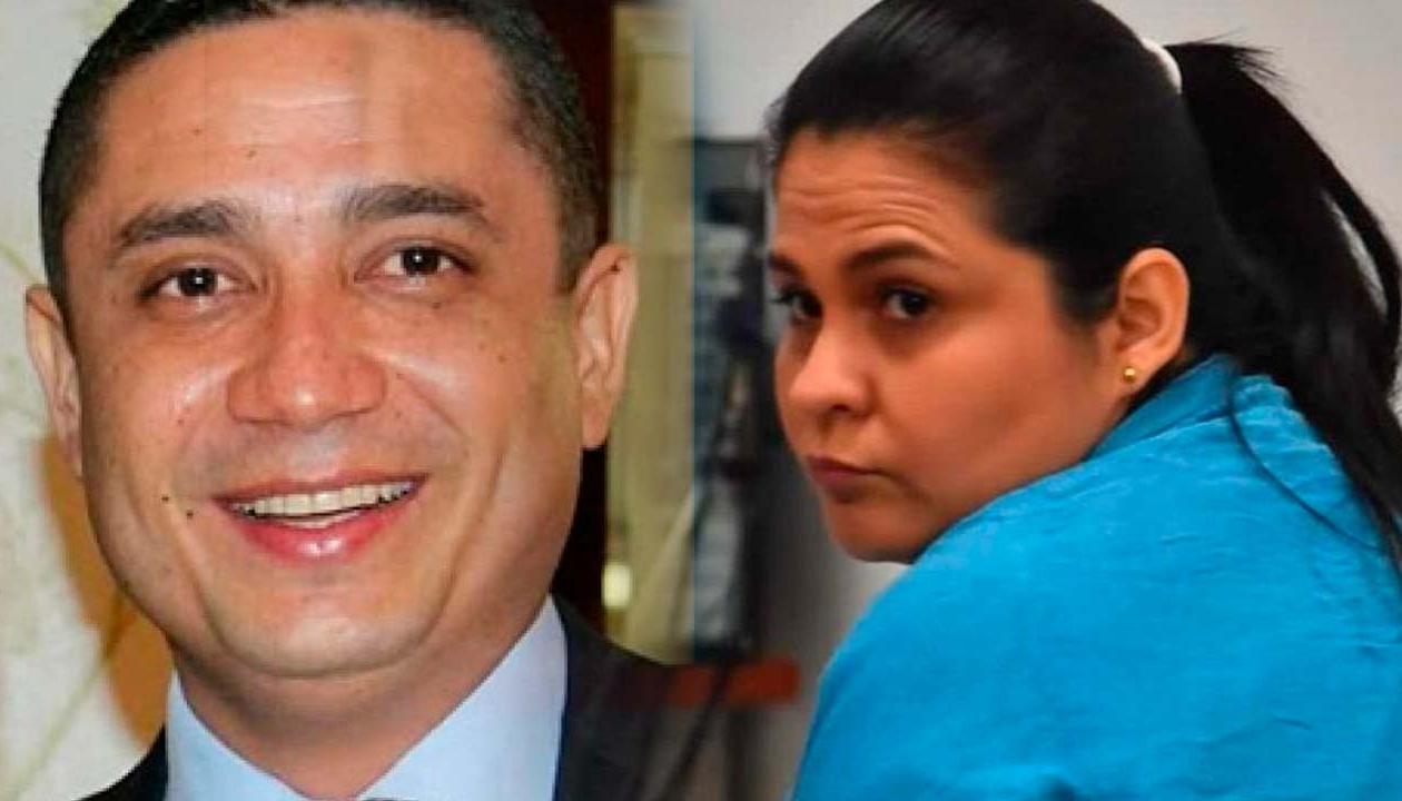 Eduardo Pinto y Dayana Jassir.