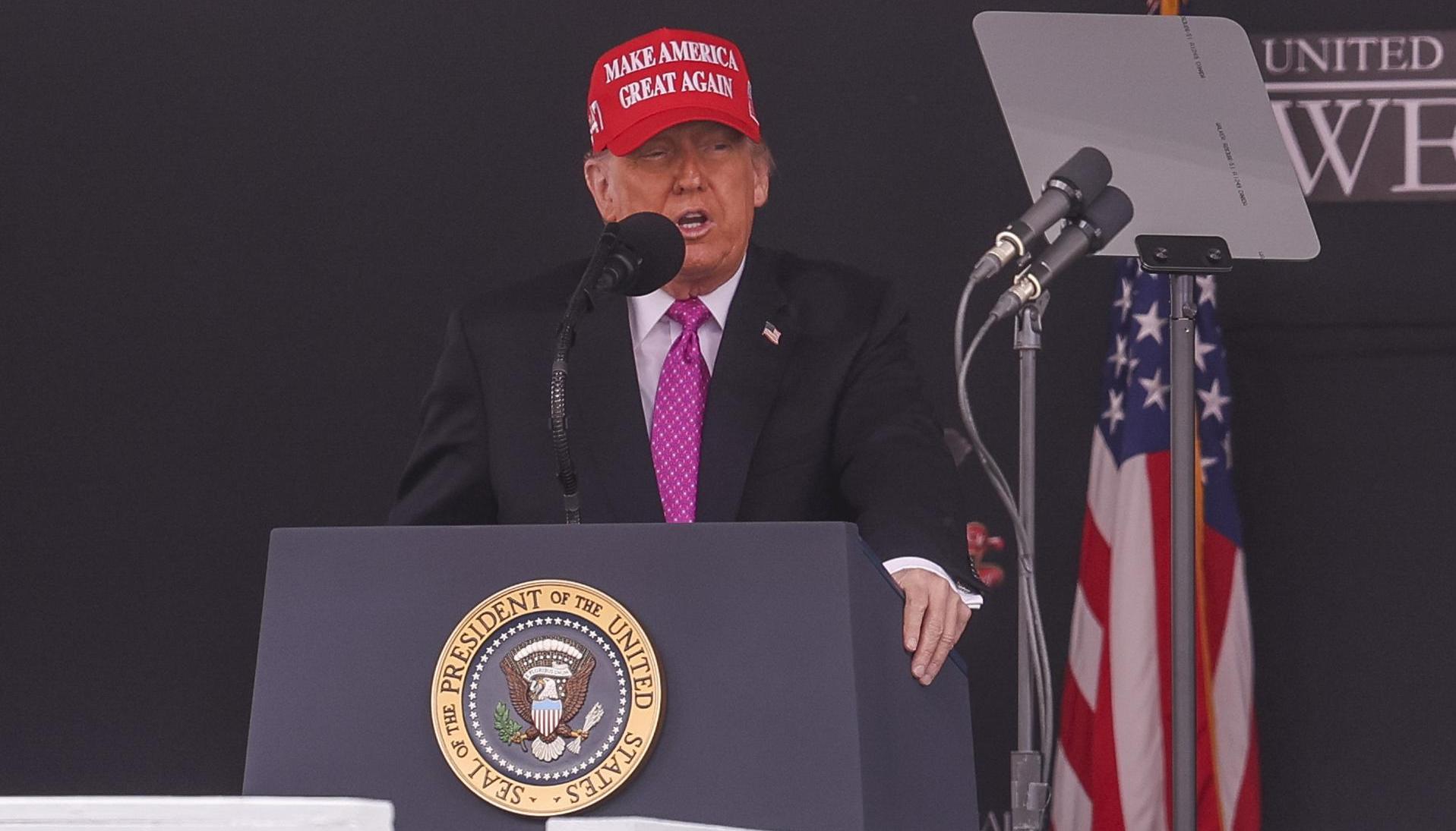 Presidente Donald Trump. 