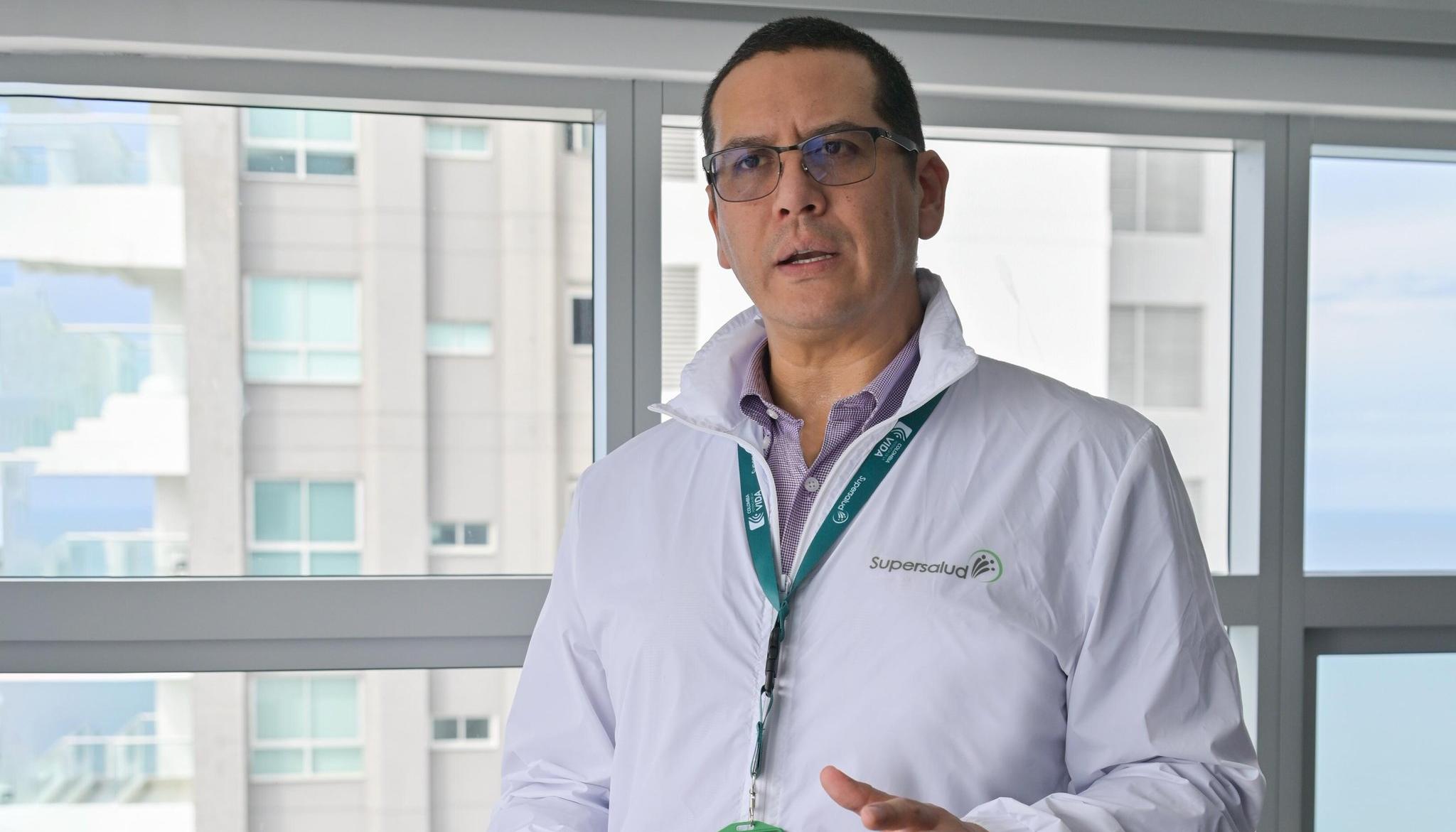 Superintendente Nacional de Salud, Giovanny Rubiano García.