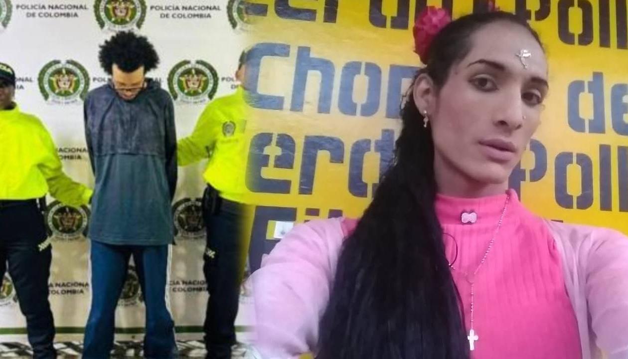 Juan David Echavarría Zapata, alias 'Chucky', y Sara Millerey.