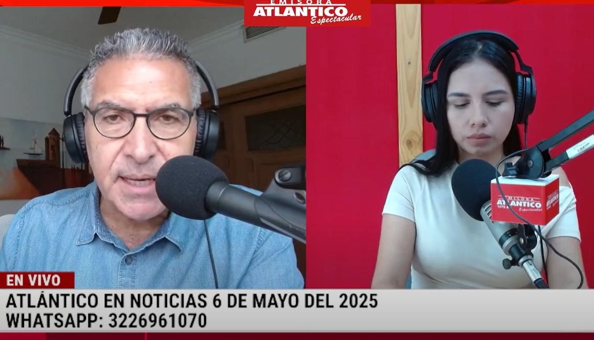 Transmisión de Atlántico en Noticias.