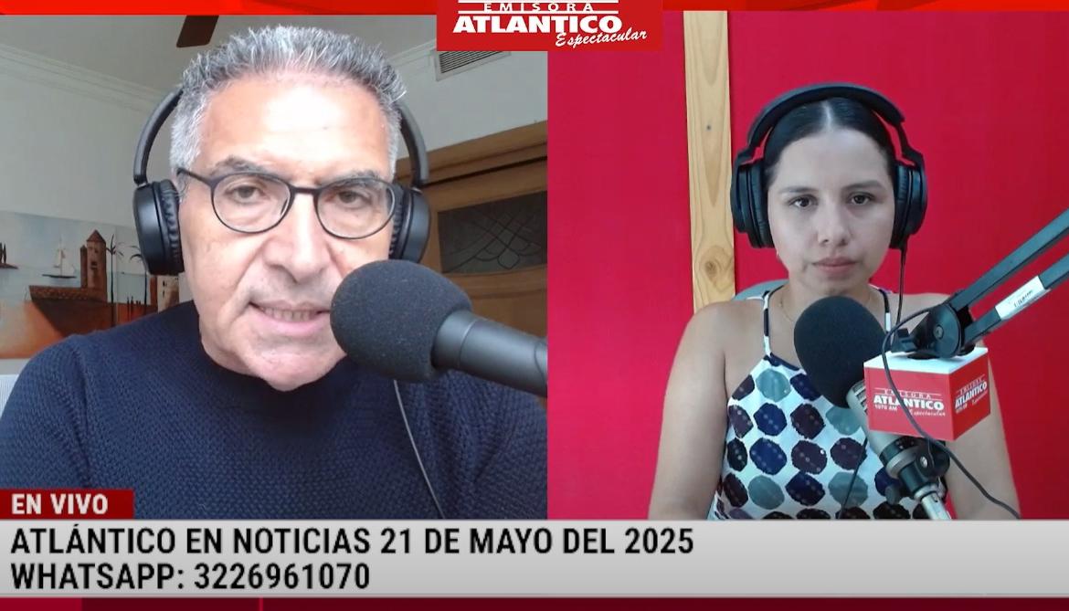 Transmisión de Atlántico en Noticias.