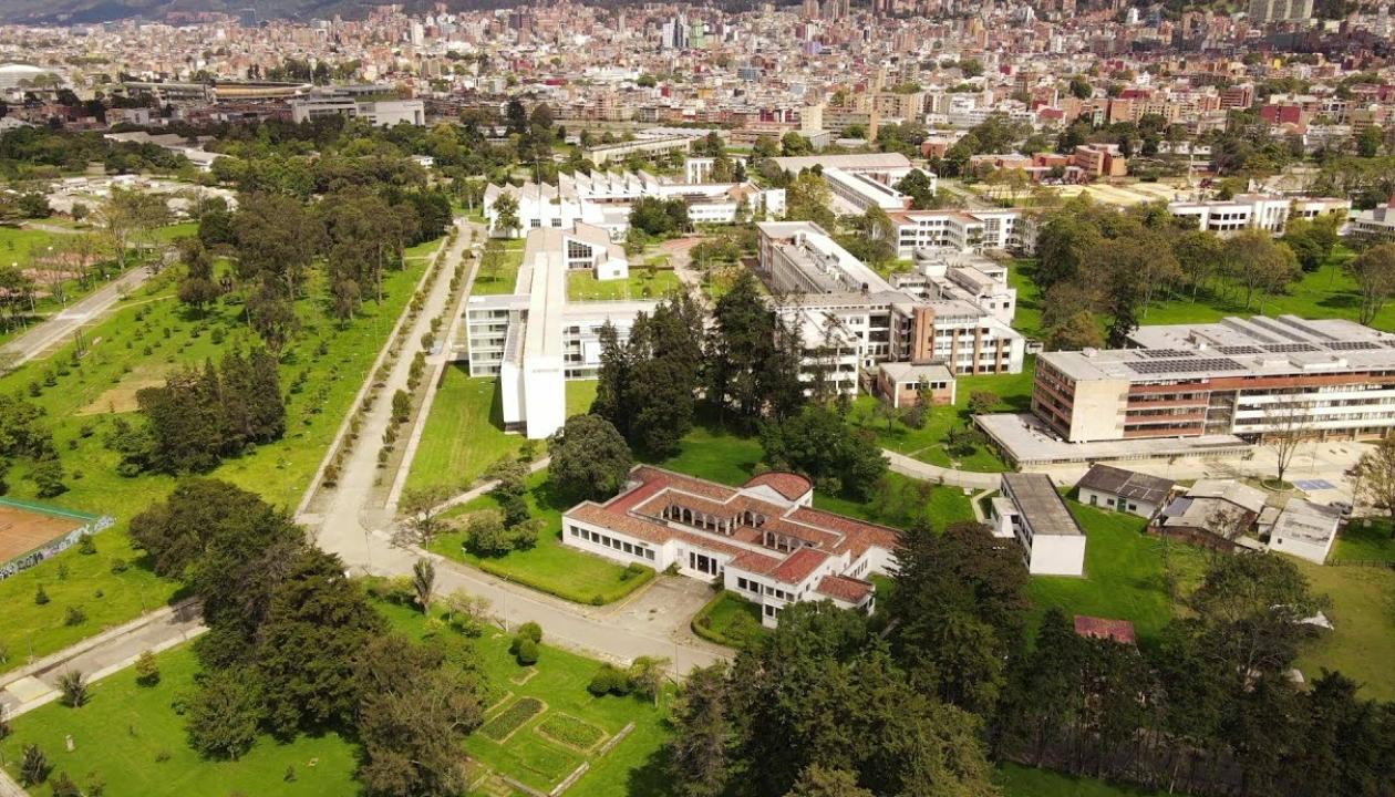 Campus de la Universidad Nacional de Colombia.