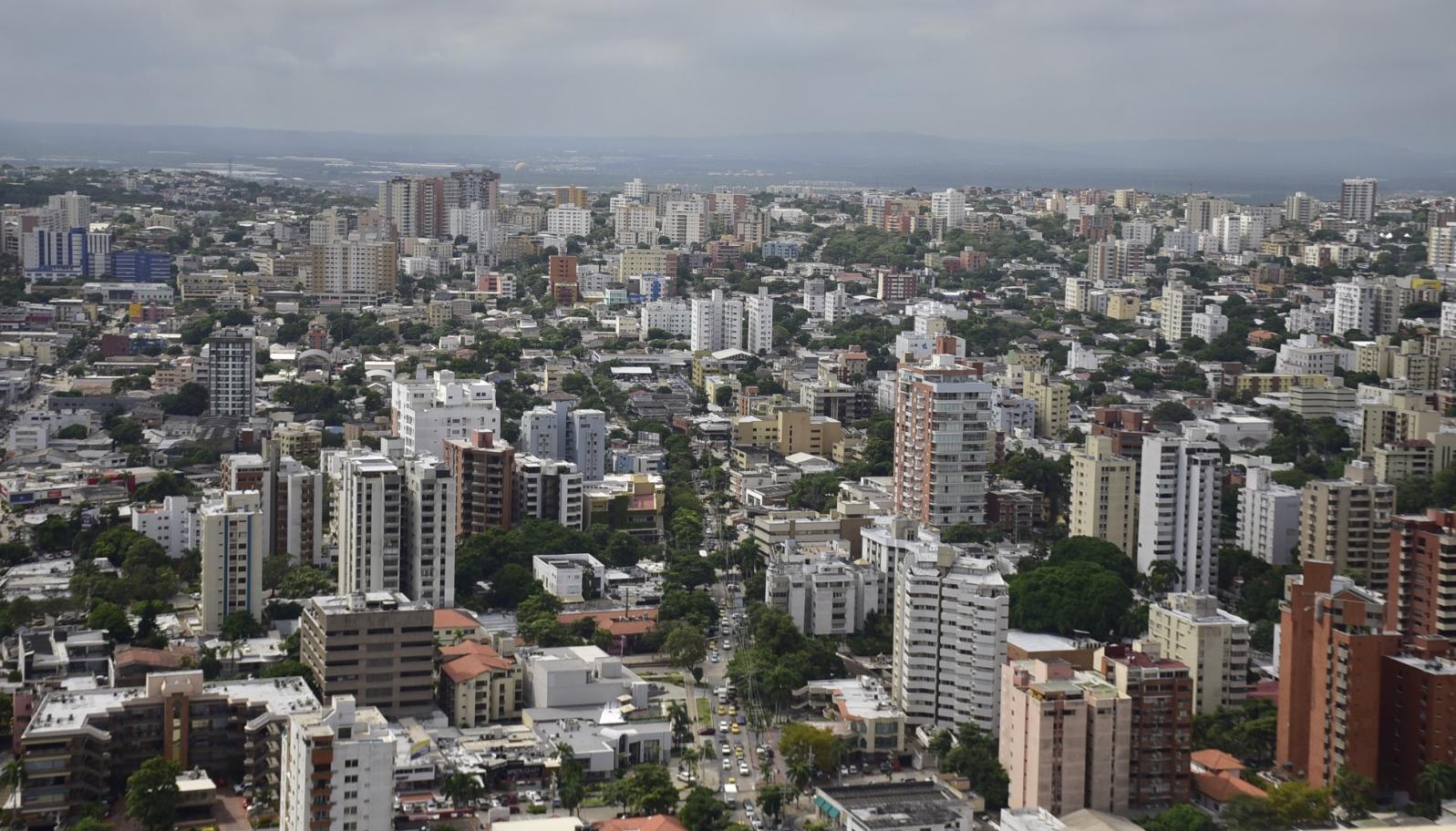 Panorámica de Barranquilla.