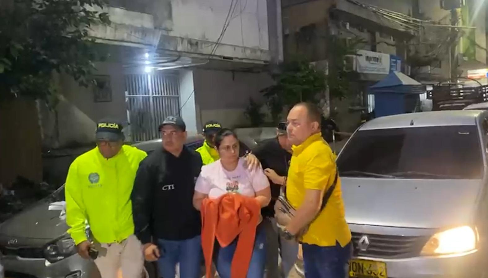 Dayana Jassir, capturada.