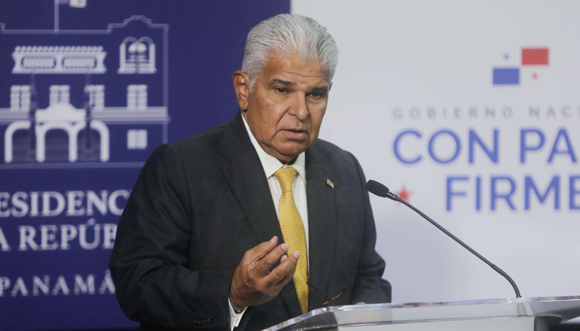 José Raúl Mulino, Presidente de Panamá.