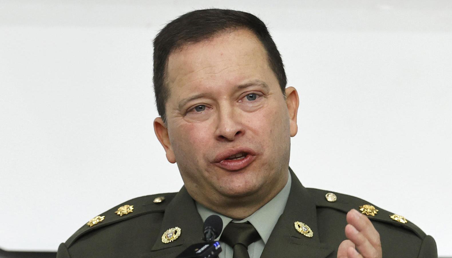 General Carlos Fernando Triana, director de la Policía. 