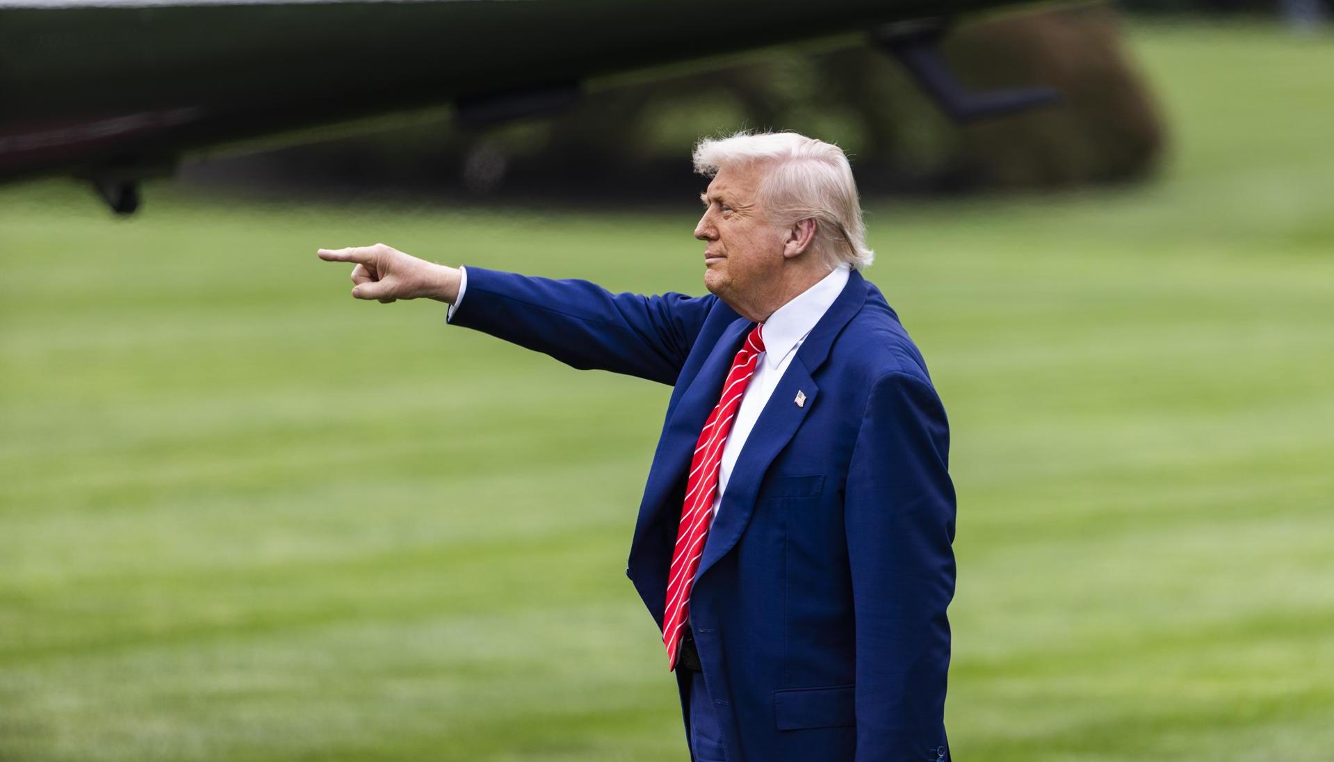 Donald Trump, Presidente de Estados Unidos.