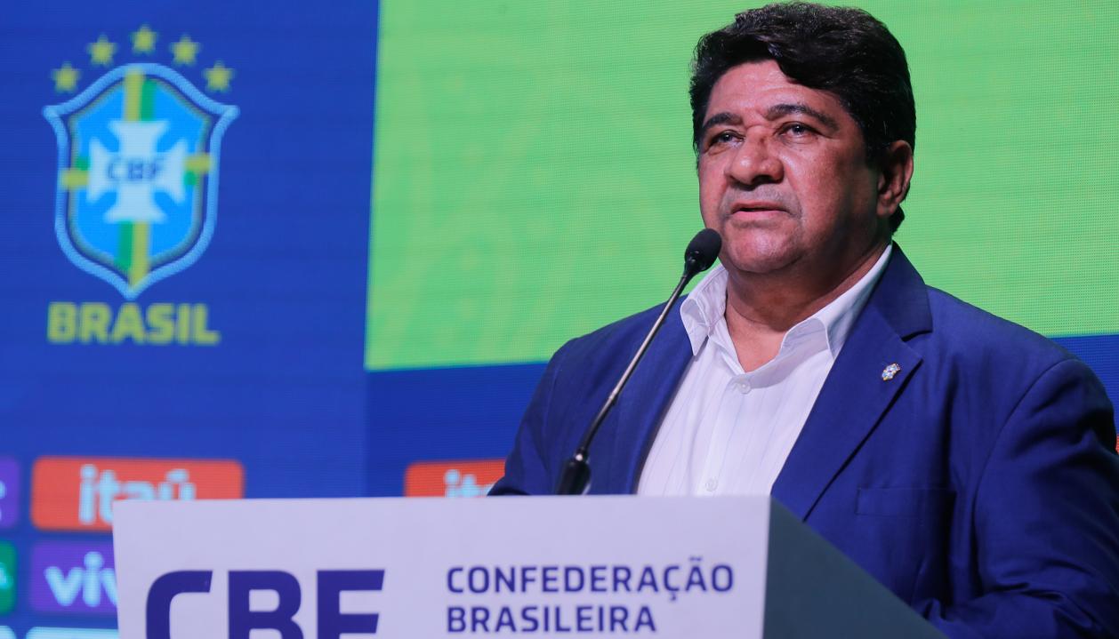Ednaldo Rodrigues, presidente de la Confederación Brasileña de Fútbol. 