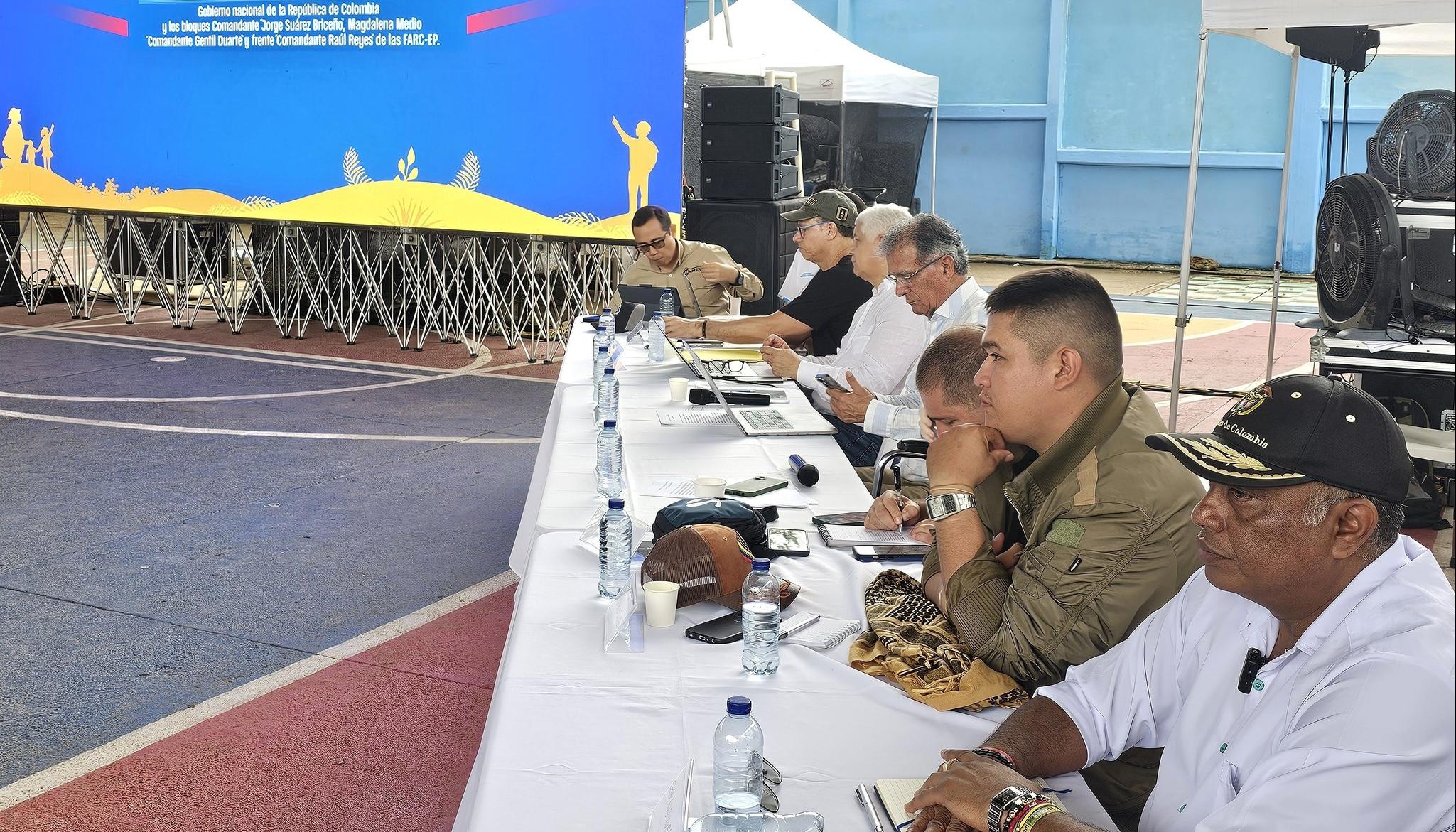 Diálogos de paz con el EMBF.