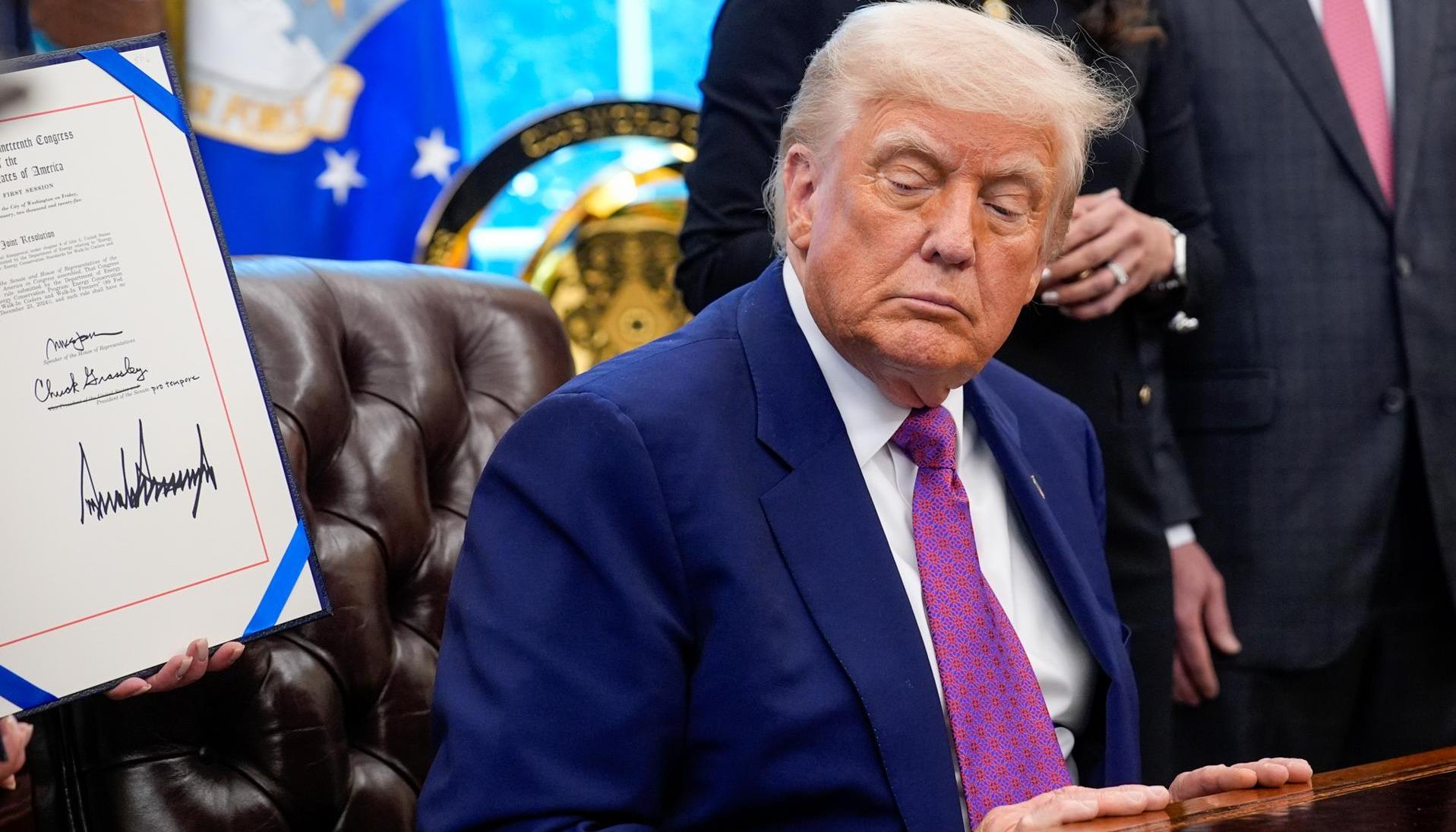 Donald Trump, Presidente de Estados Unidos.