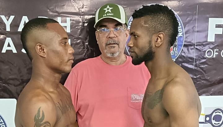 Luis Díaz Mármol (izquierda) se enfrentará a José Viáfara Fory.