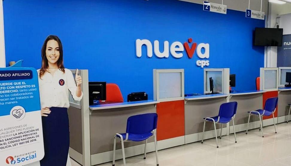 Una sede de la Nueva EPS
