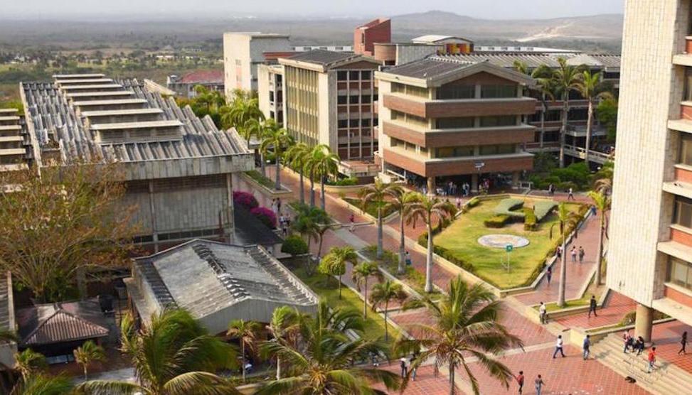Vista panorámica de la Universidad del Atlántico. 
