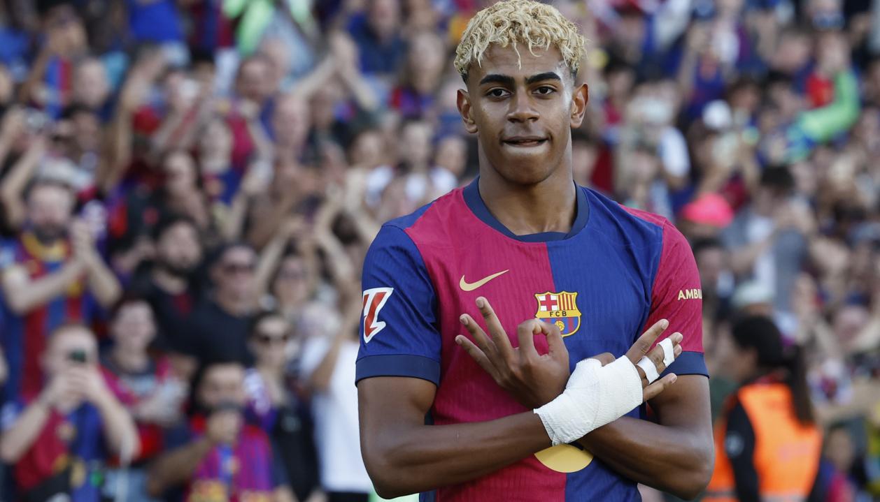 Lamine Yamal, del Barcelona, será uno de los nominados al Balón de Oro. 