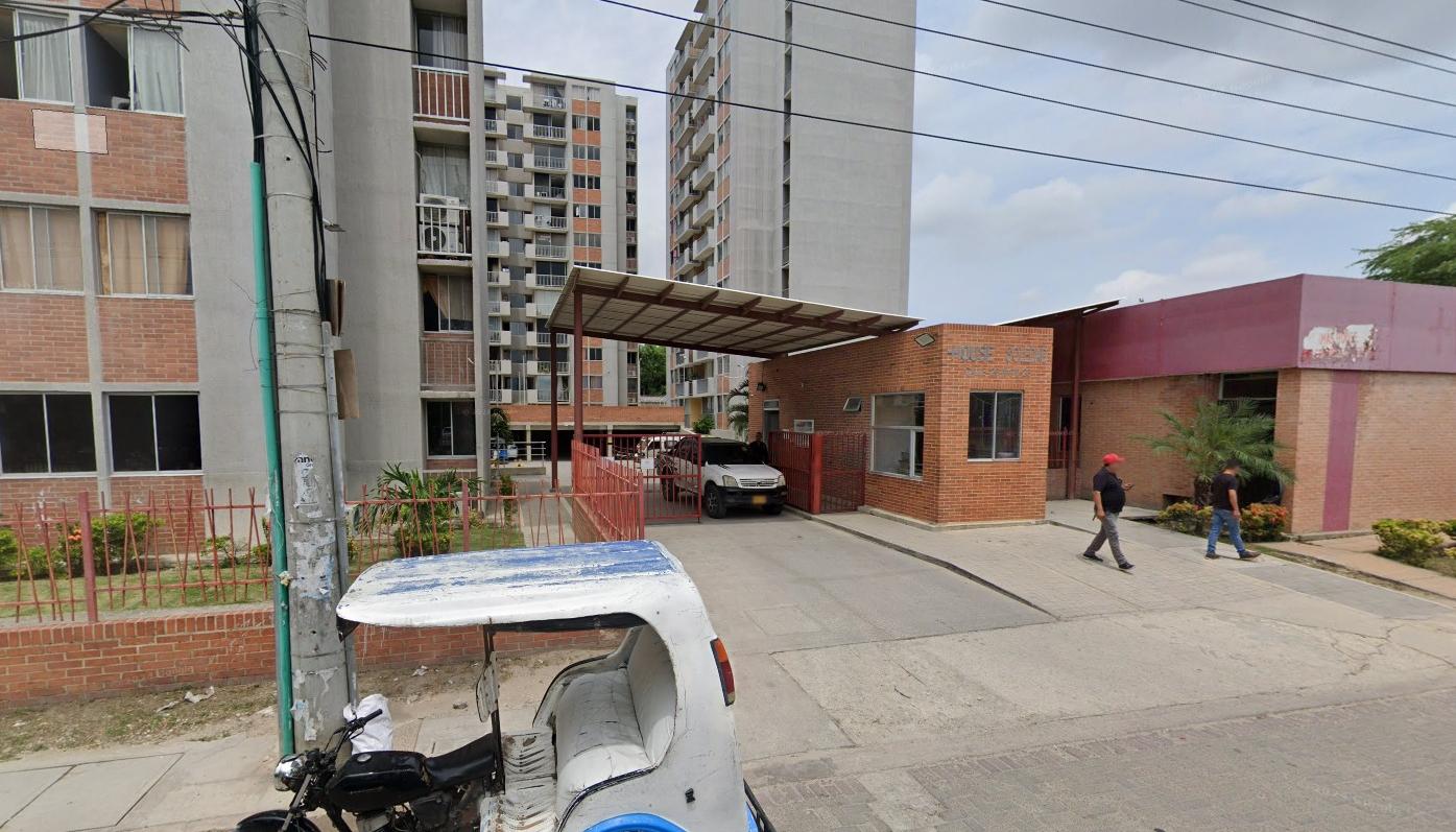 Conjunto residencial donde sucedió el crimen.