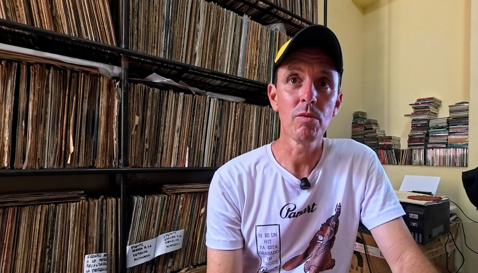 Rafael Valdivia, cantante del Conjunto Chapottín y sus Estrellas.