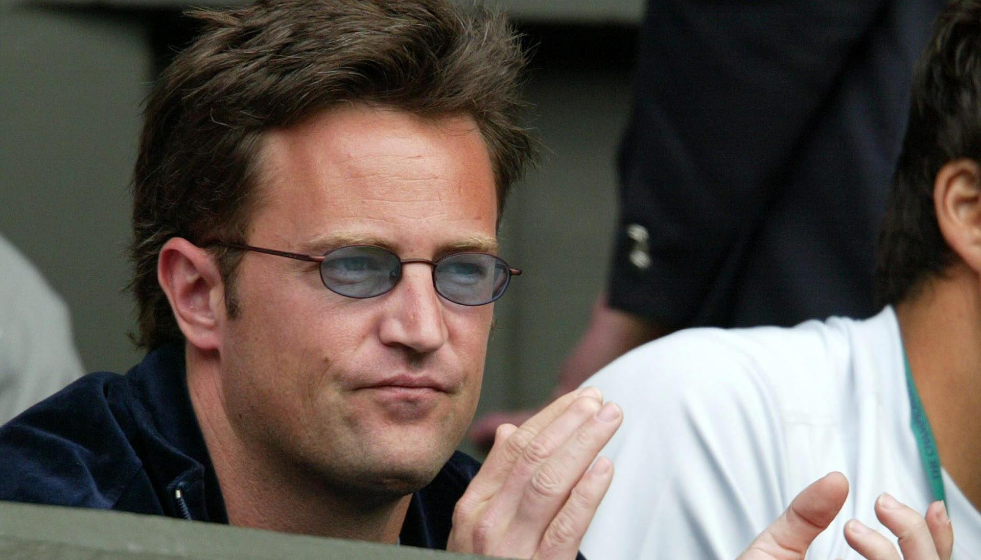 El actor estadounidense Matthew Perry. 