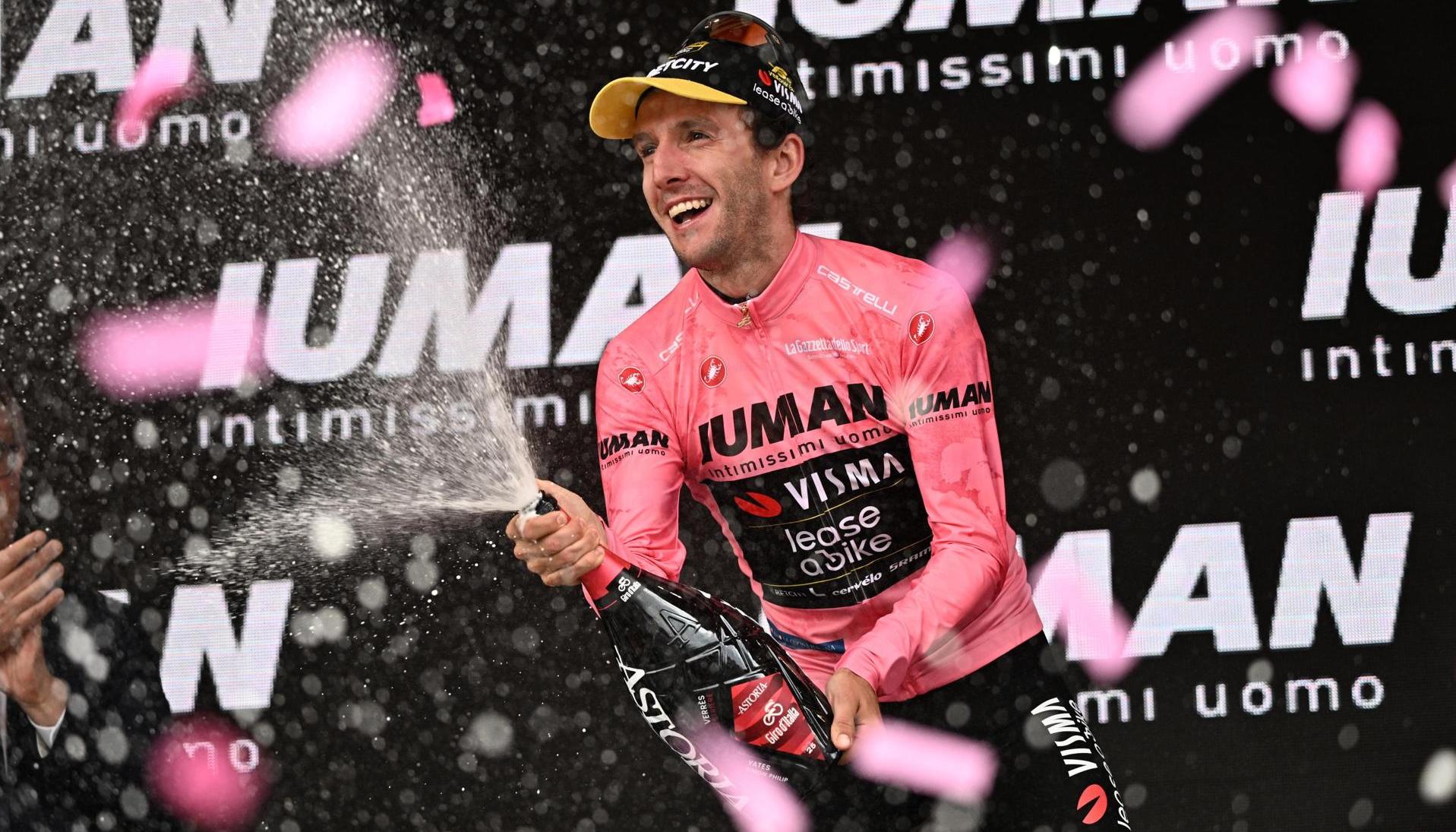 El británico Simon Yates, campeón del Giro de Italia.