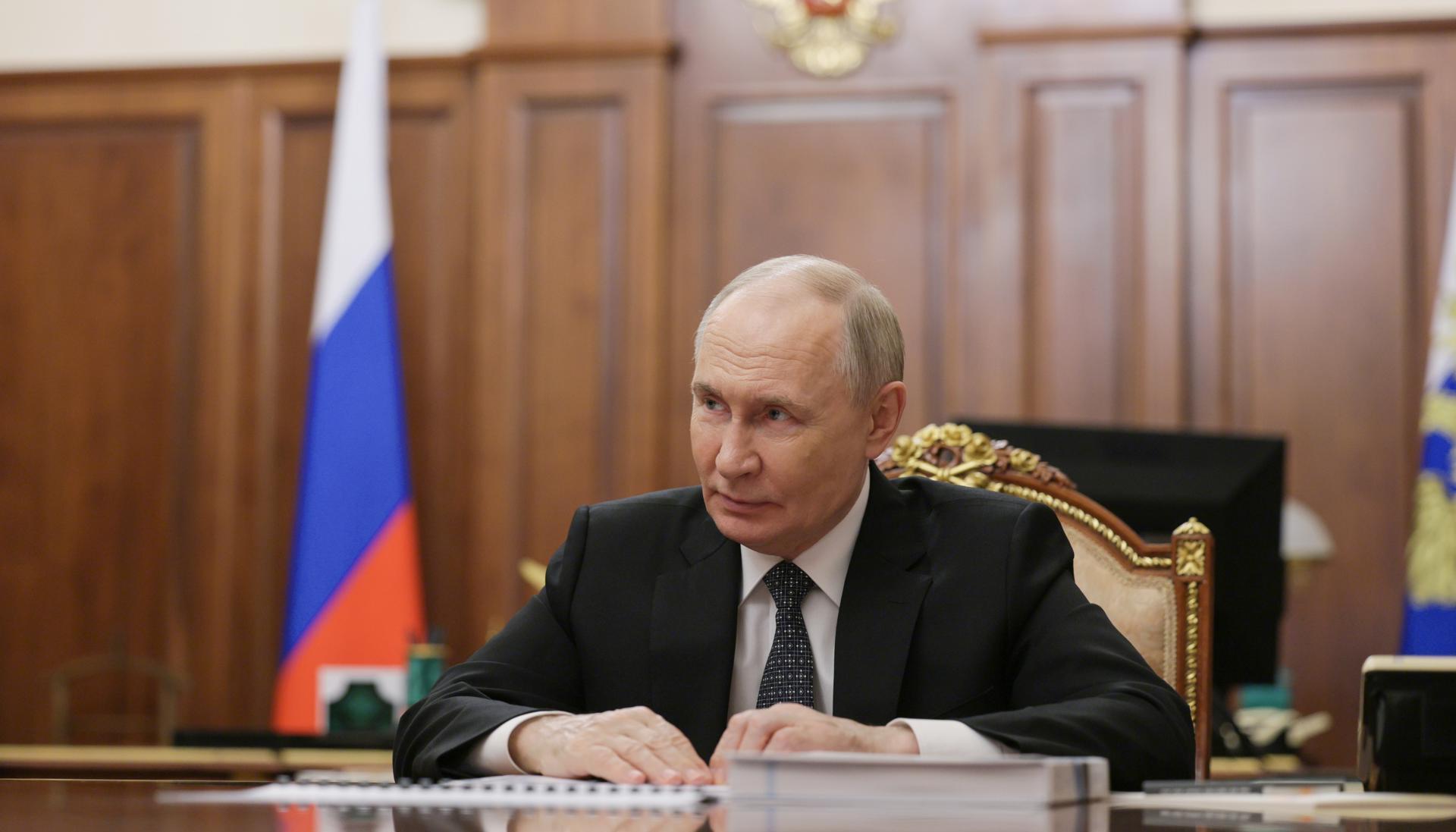 Vladimir Putin, Presidente de Rusia.