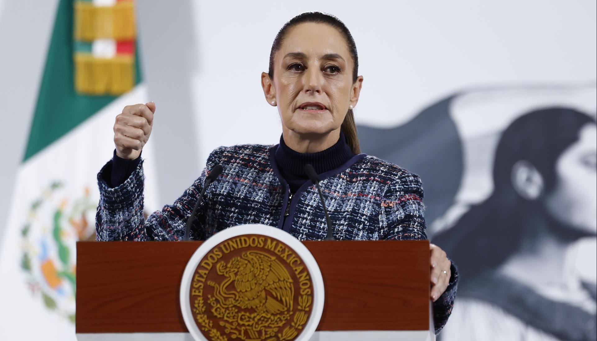 Claudia Sheinbaum, Presidenta de México.