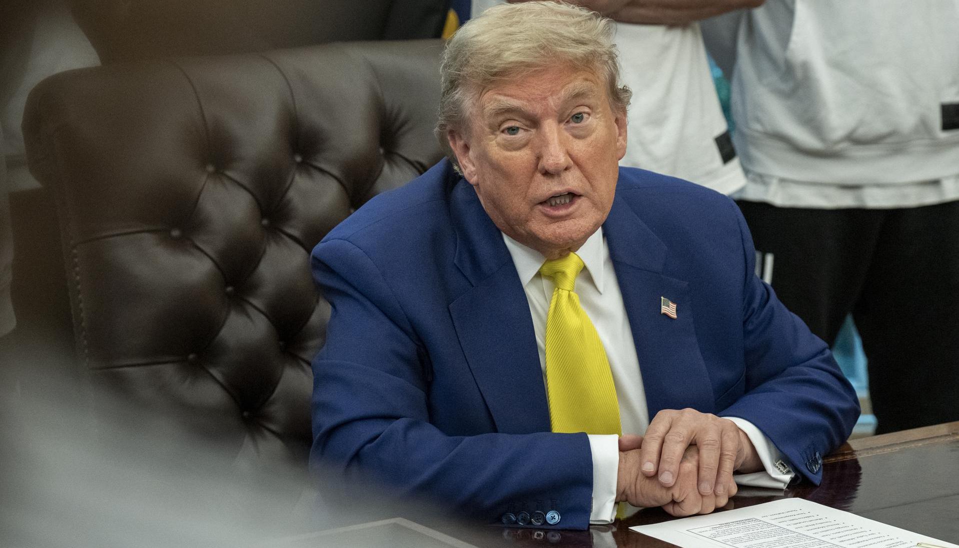 Donald Trump, Presidente de Estados Unidos.