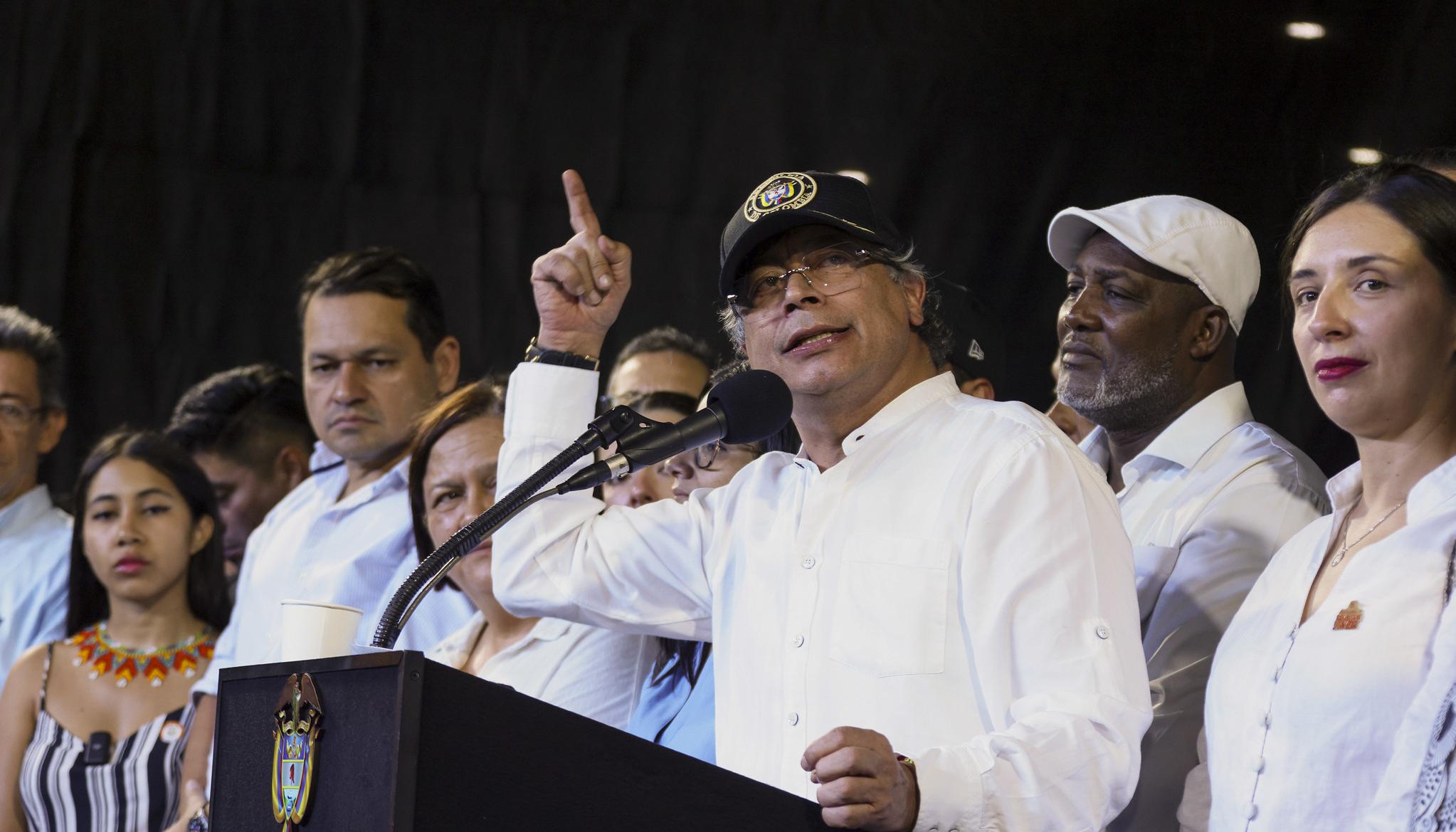El Presidente Gustavo Petro.