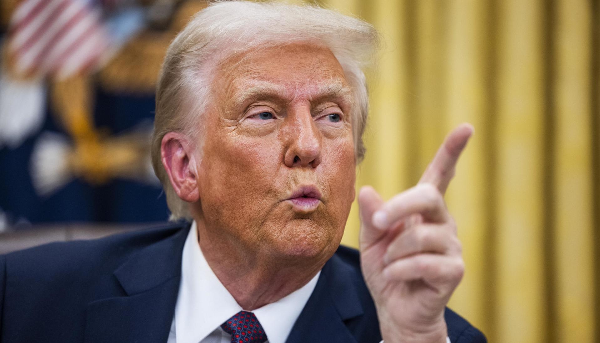 El Presidente de Estados Unidos, Donald Trump.