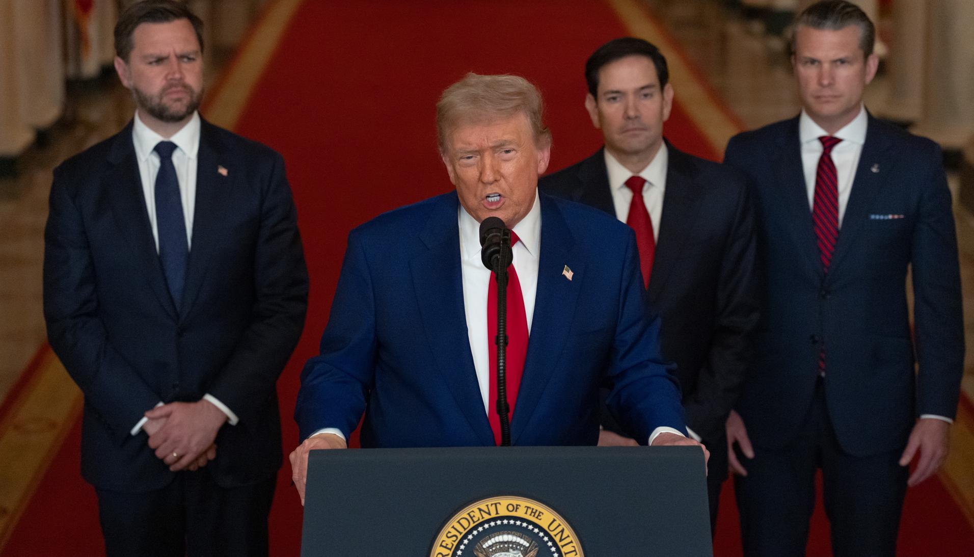 El Presidente de Estados Unidos, Donald Trump. 