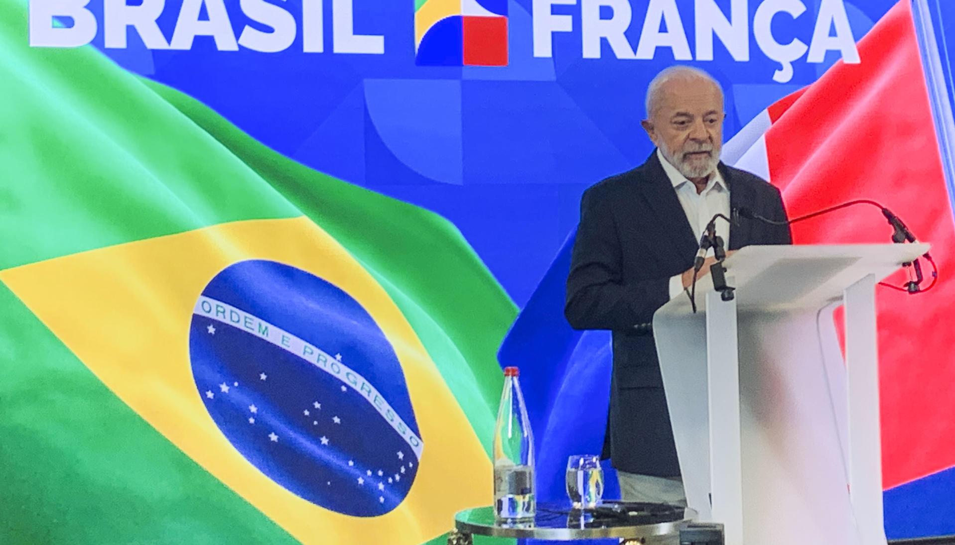 Lula da Silva, Presidente de Brasil.
