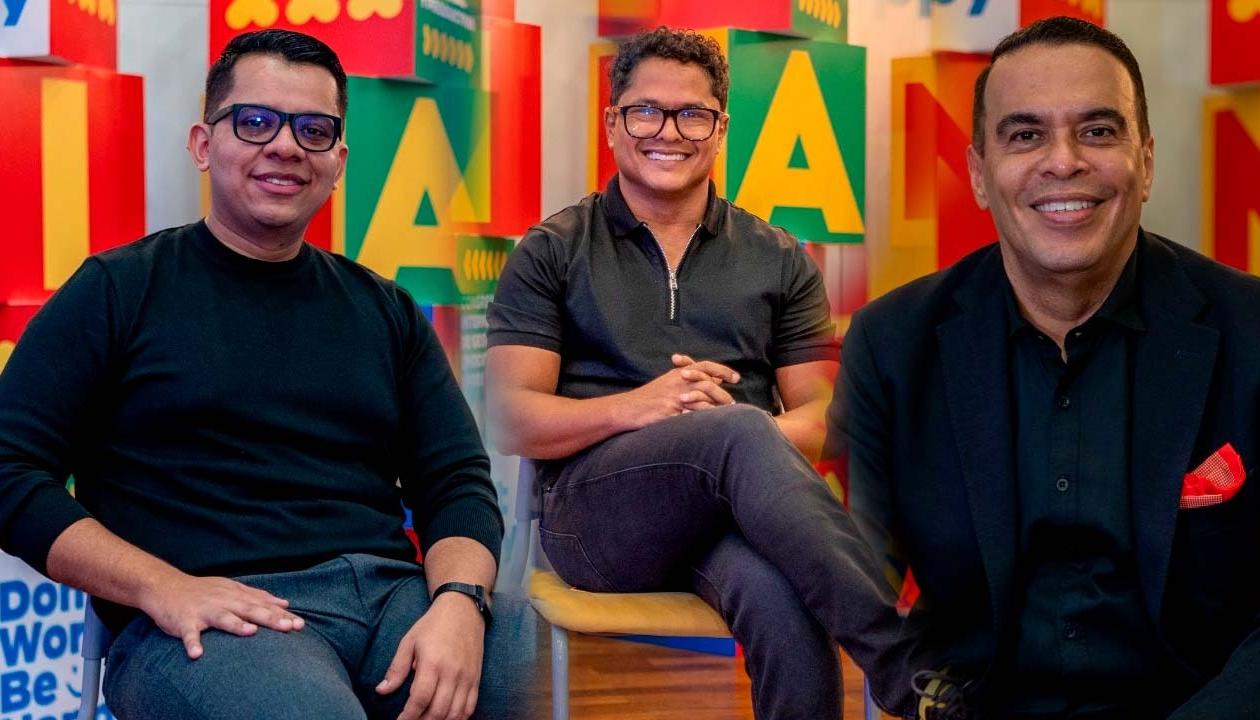 Carlos Ariza, Robert Barraza y Luis Carlos Quiñones. 