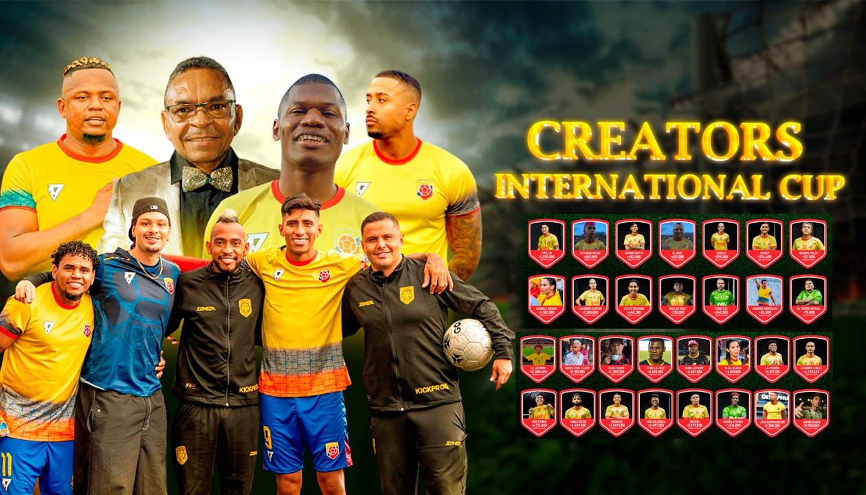 Creadores de contenido de Colombia, Argentina, México, Chile, Uruguay y España.  