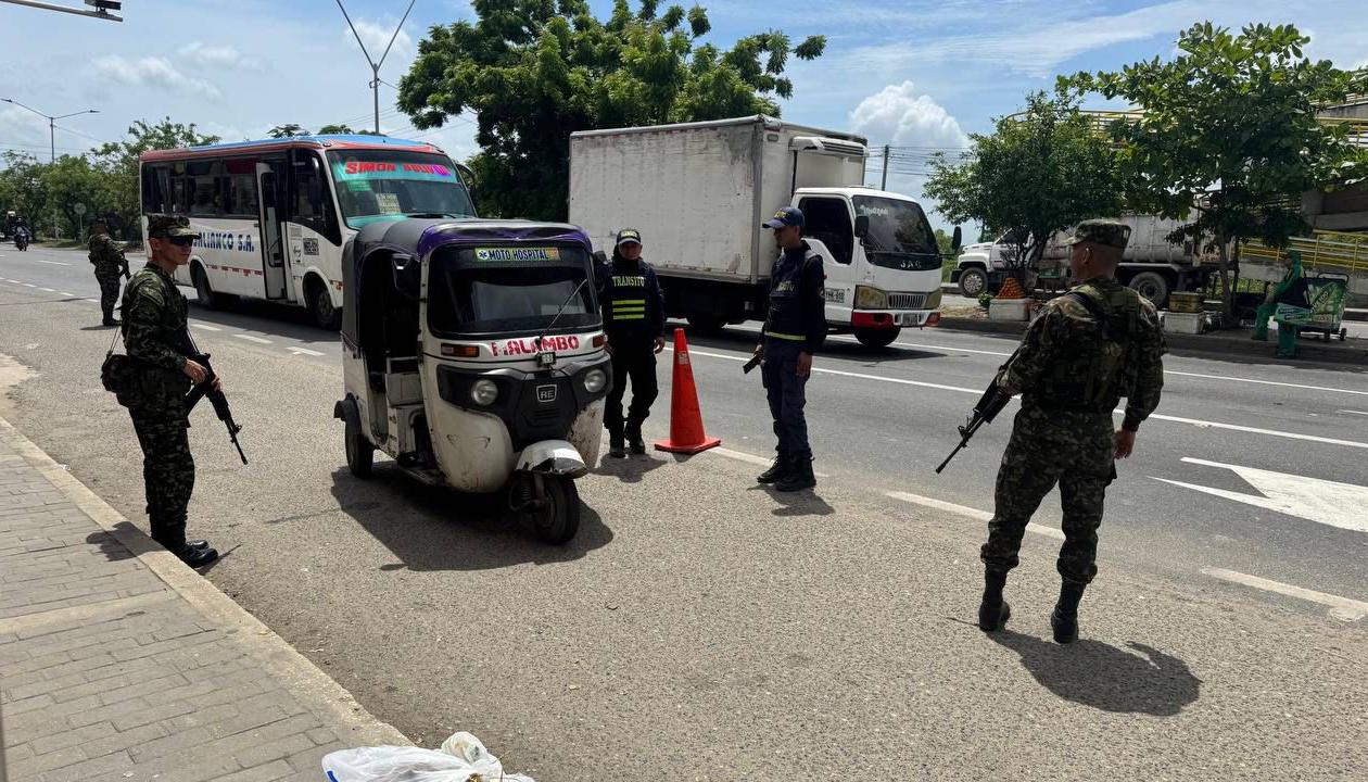 Operativos permanentes en Malambo.