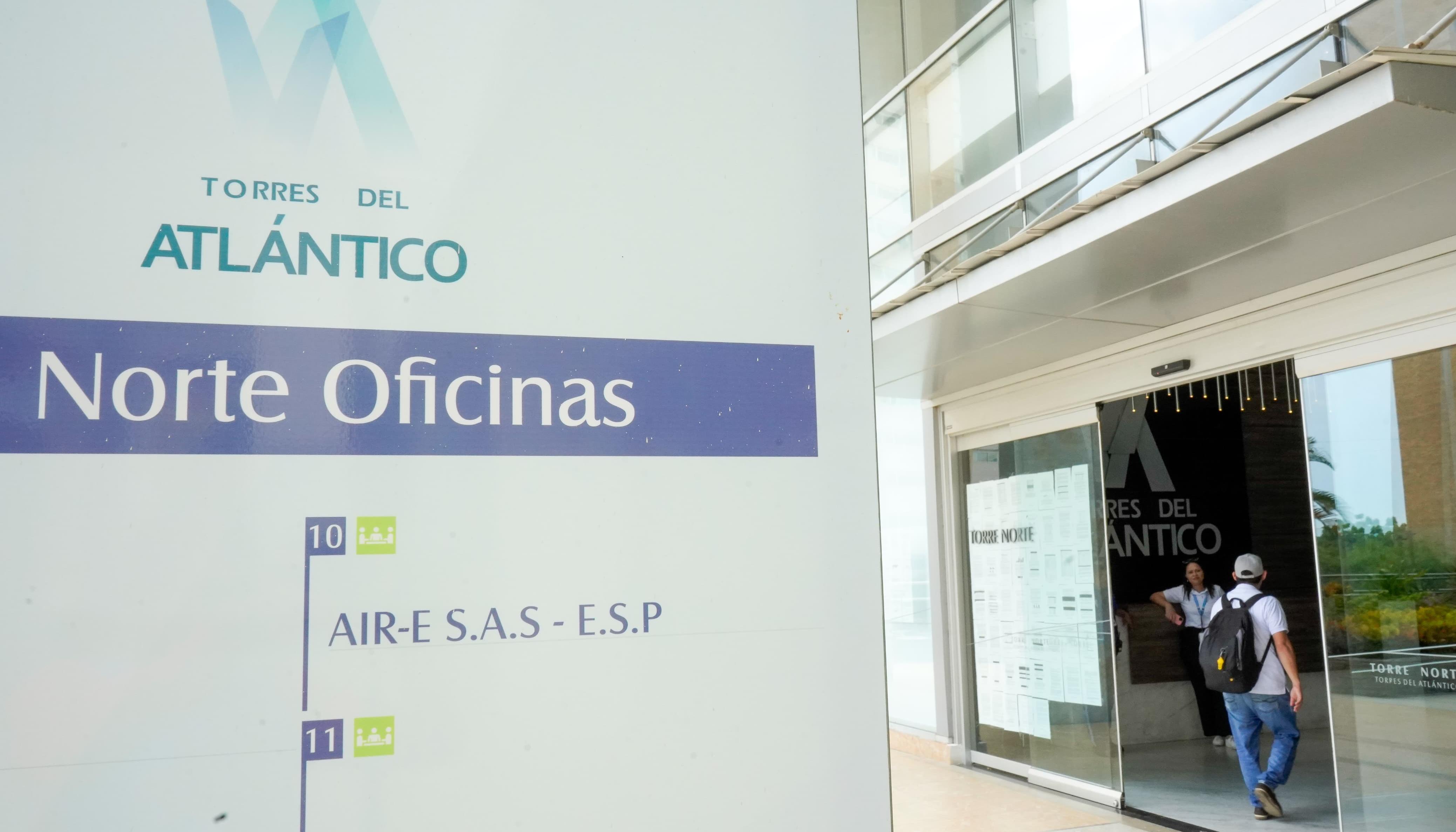 Oficina de Air-e en el norte de Barranquilla.