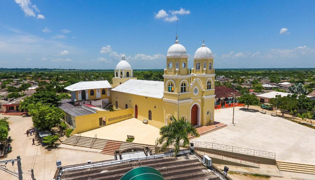 Imagen aérea del municipio de Manatí.